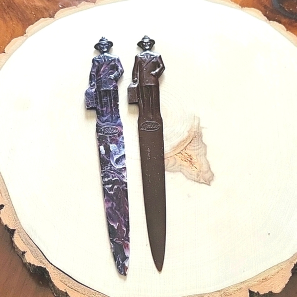 Vintage Fuller Brush Man Letter Openers - 2